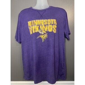 Minnesota Vikings Shirt Mens XL Purple NFL Football Graphic Tee NFL Team Apparel